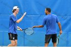 Men's Tennis vs Stonehill  Wheaton College Men's Tennis vs Stonehill College. - Photo by: KEITH NORDSTROM : Wheaton, Tennis